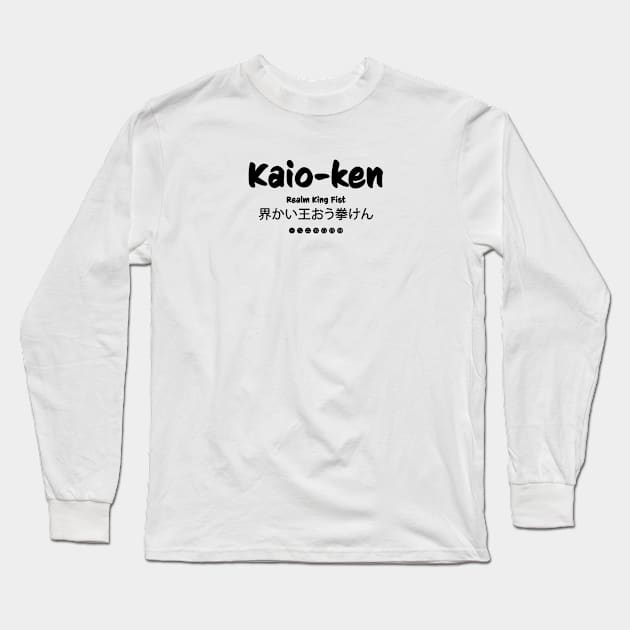 Kaio-Ken Long Sleeve T-Shirt by InTrendSick